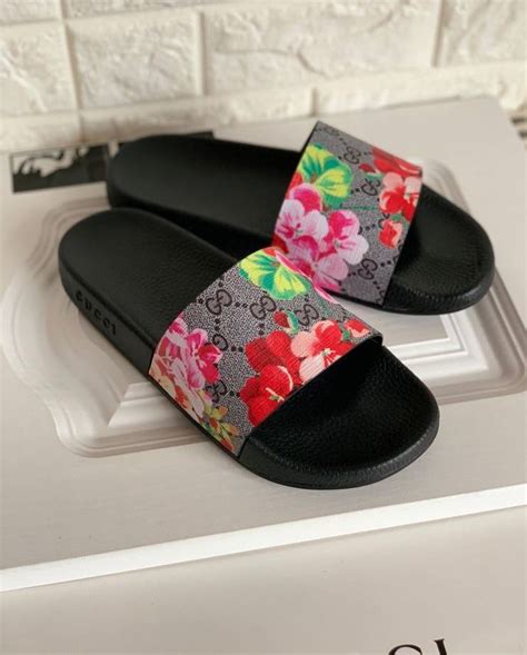 gucci floral slides dhgate|pink Gucci slides nordstrom.